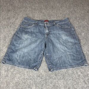 Merona Light Blue Denim Jean Shorts - Classic Five-Pocket Style